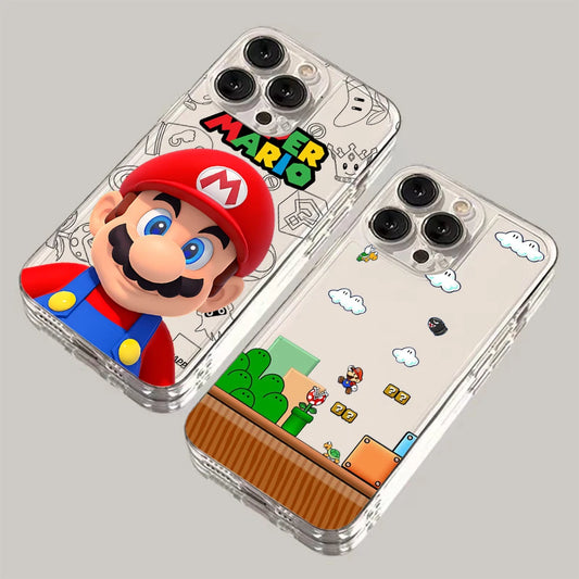 Cartoon Game Marios For iPhone Phone Case