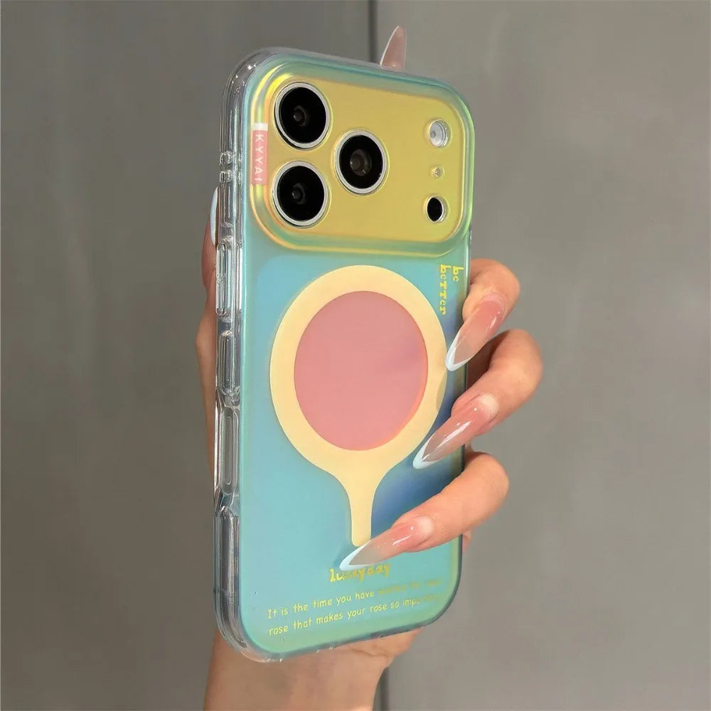 Aurora Gradient For Magsafe Matte Case  For iPhone