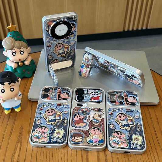 Cute Crayon Shin-Chan Phone Case For iPhone