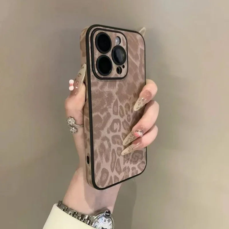 Luxury Leopard Print Phone Case