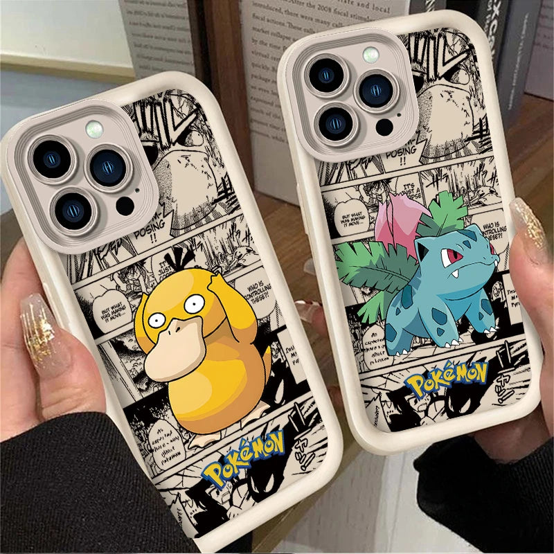 Cartoon Pokemon Phone Case For iPhone