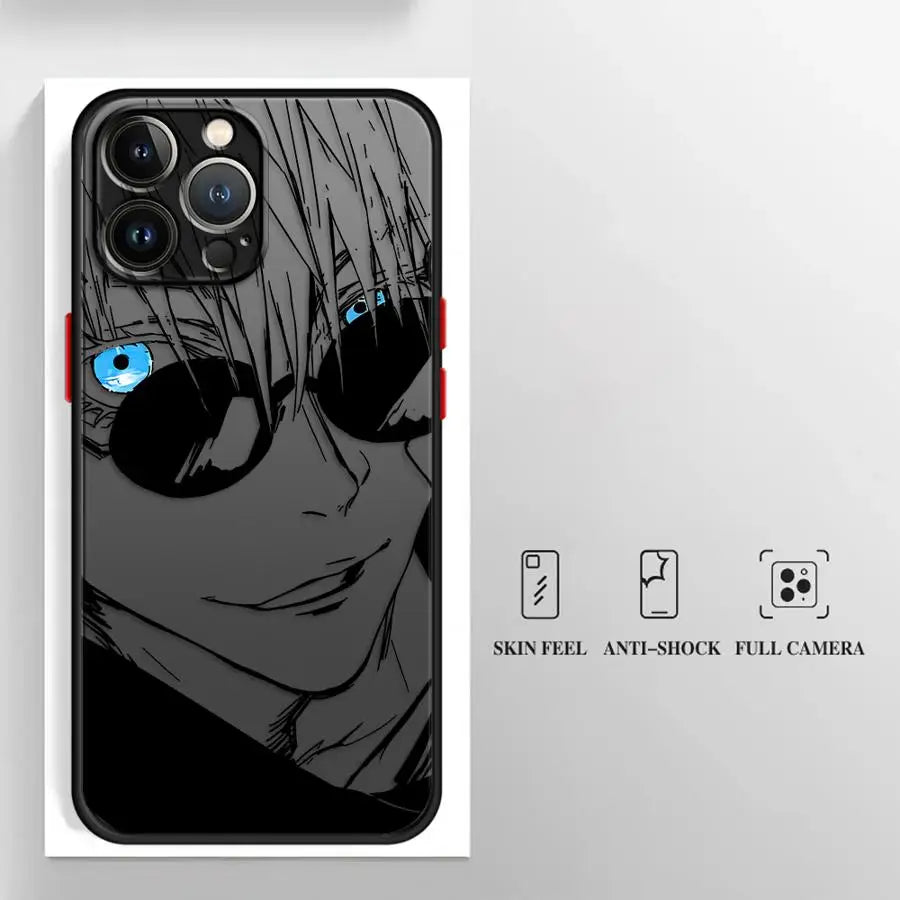 Anime Sukuna Jujutsus Kaisen Soft Cover Case For iPhone