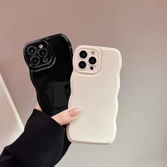 Glossy Wavy Phone Case
