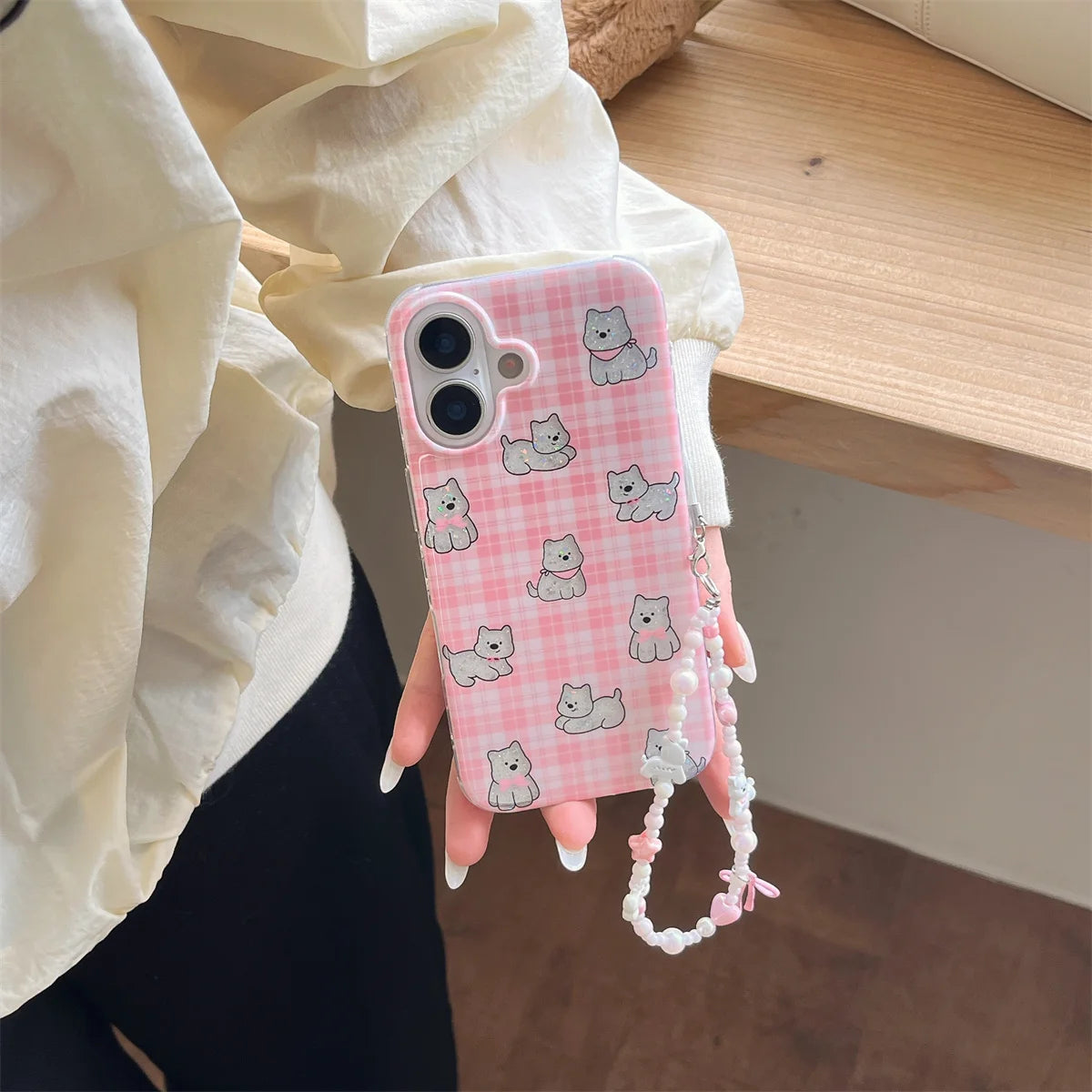 Funny Girl Cartoon Design Magsafe Phone Case