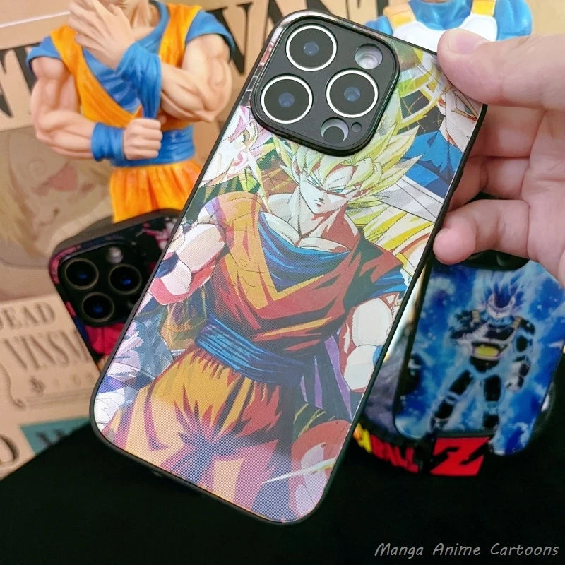 3D Grating Dragon Ball GT Phone Case For iPhone
