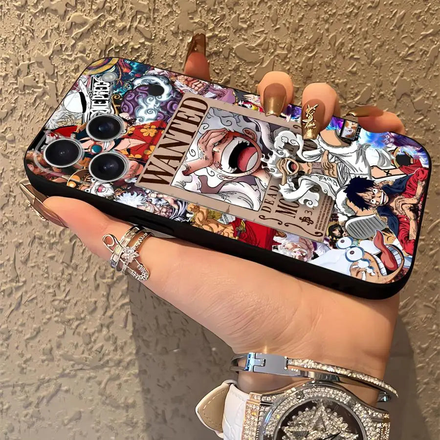 One Piece Anime Luffy Case For Apple iPhone