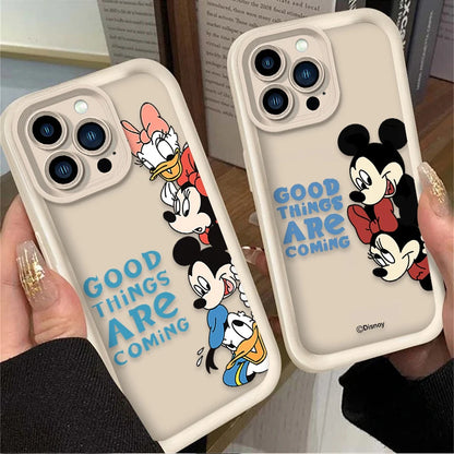 Cute Mickey Minnie Phone Case For iPhone