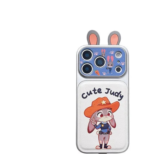 3D Ears Judy Nick iPhone 14 13 Compatible with Phone Case