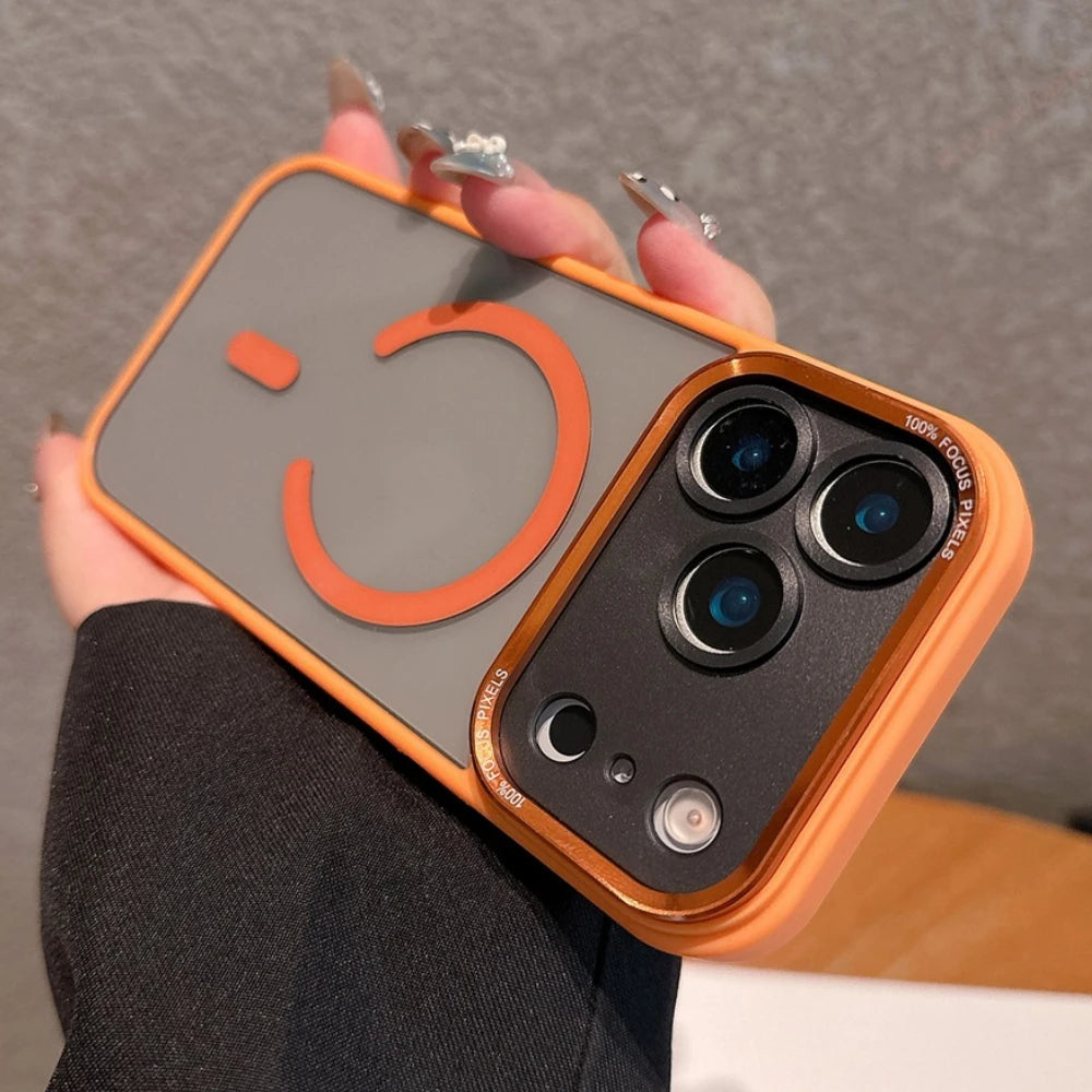 Clear Magnetic Phone Case For iPhone