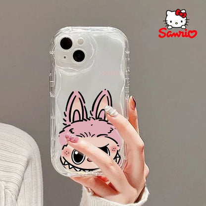 Kitty Cat Phone Case Fall Prevention Girl Mobile Phone Shell My Melody Cute Accessory iPhone Case