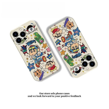 Bicycle Crayon Shin-Chan Phone Case For iPhone