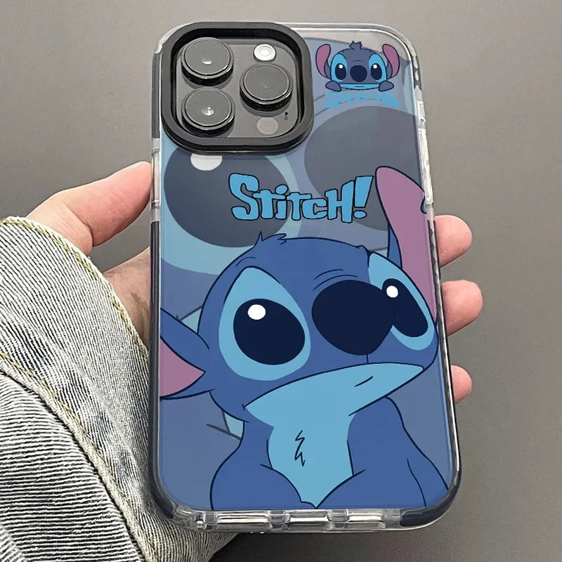 New Stitch Big Eye Cute Phone Case For iPhone