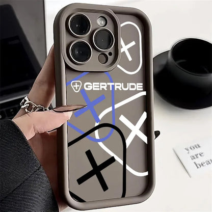 Fashion Luxury For Gertrudes Silicone Case For  iPhone