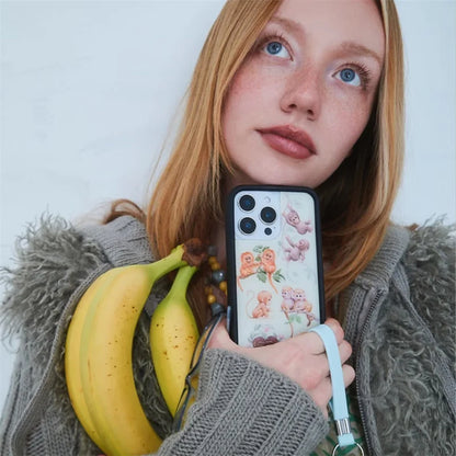 Wildflower INS Monkey Biz Phone Case For iPhone
