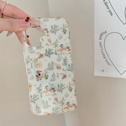 Cute Rabbit Magnetic Phone Case