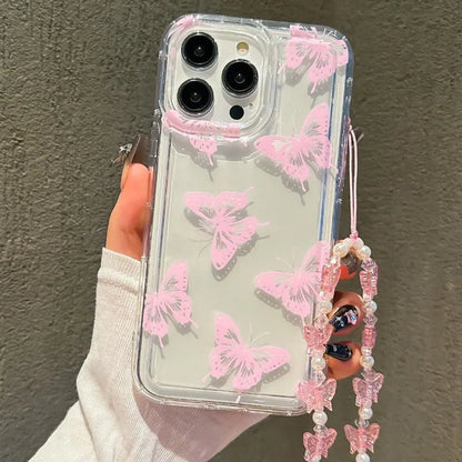 Butterfly Pattern Phone Case For iPhone