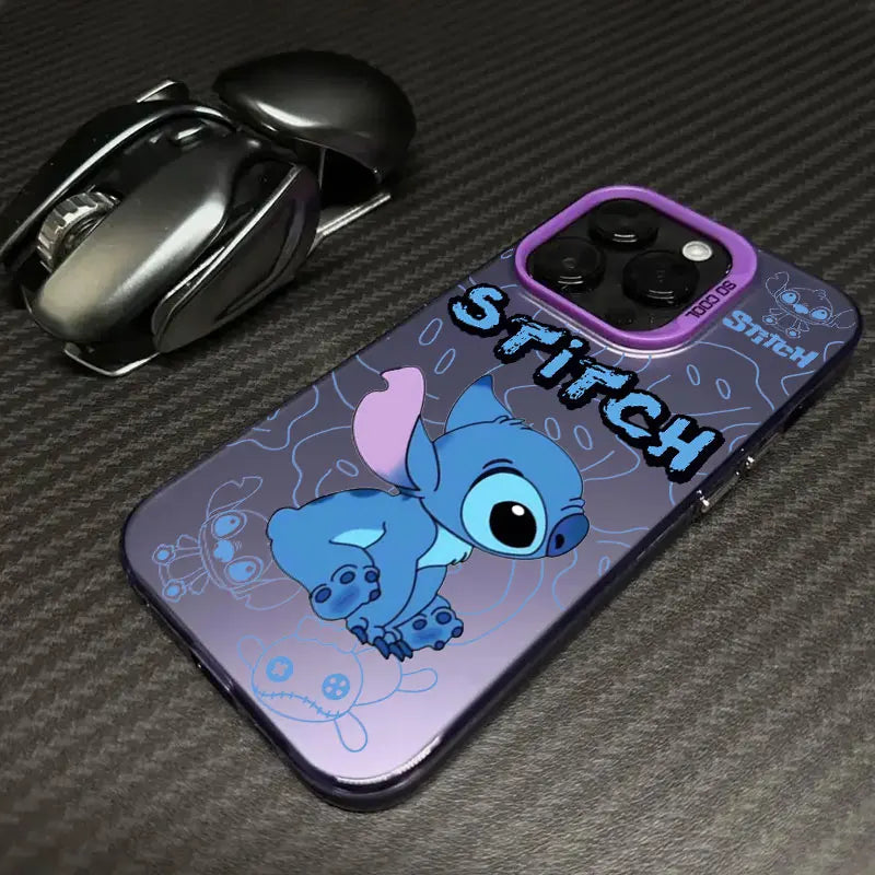 Angel Stitch Cartoon Phone Case For iPhone