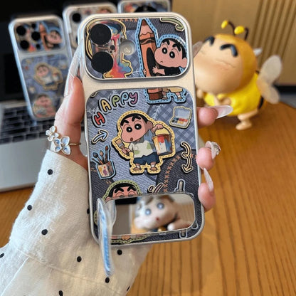 Cute Crayon Shin-Chan Phone Case For iPhone