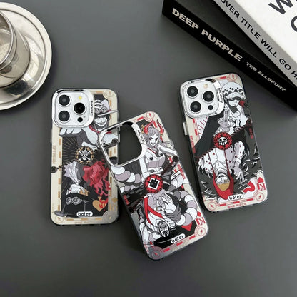 Anime One Piece Ace Sabo Law Sanji Phone Case  For iPhone