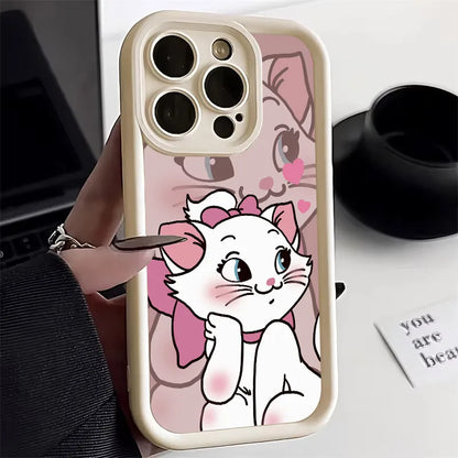 Lovely Marie The Aristocats Cat Phone Case For iPhone