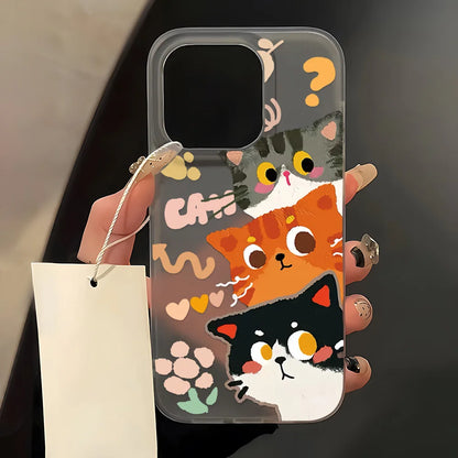 Cute Cat Phone Case For iPhone