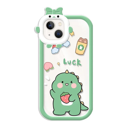 Little Monster Lens Duck Panda Cover Case For iPhone Case