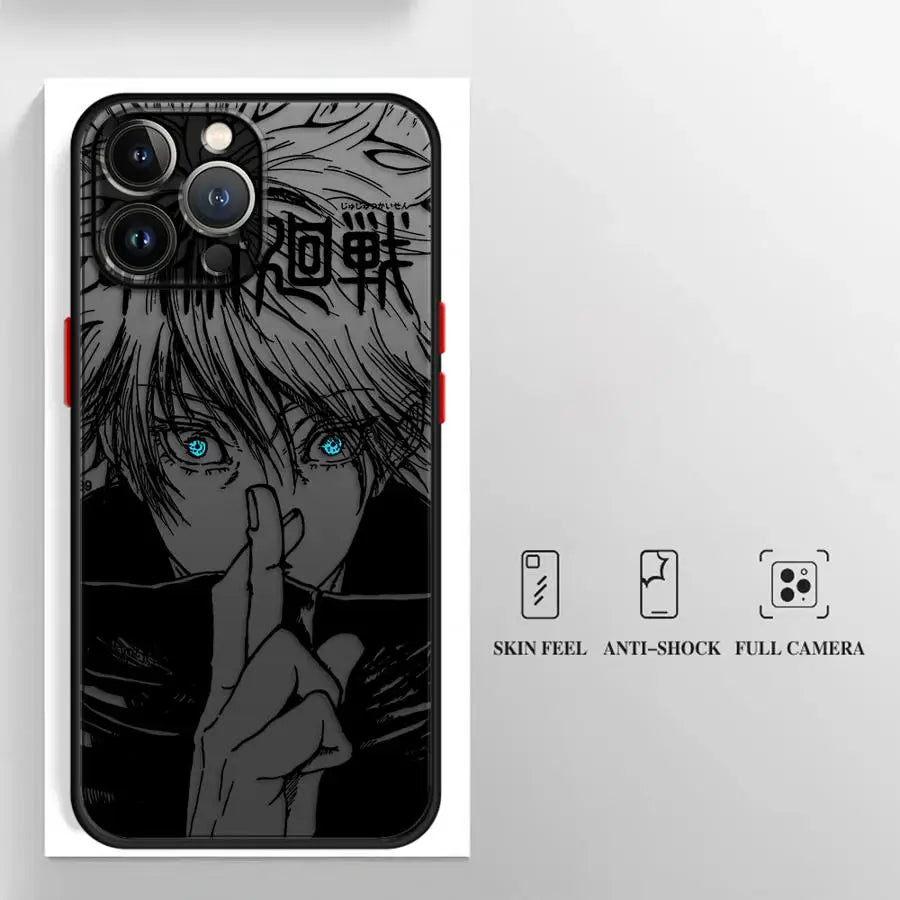 Anime Sukuna Jujutsus Kaisen Soft Cover Case For iPhone