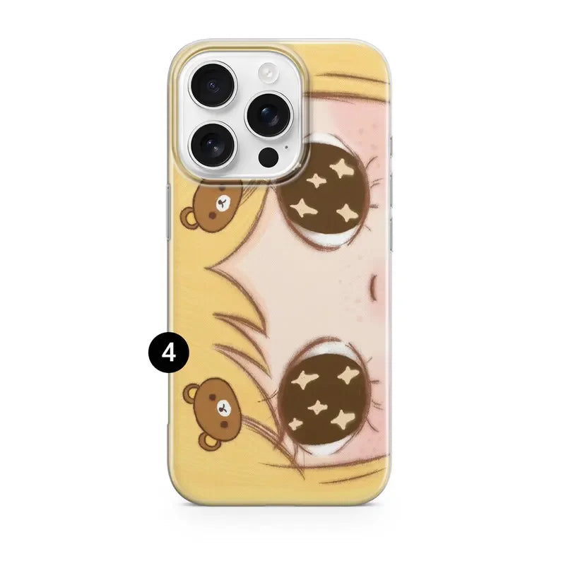 Big Eyes Girl Phone Case For iPhone