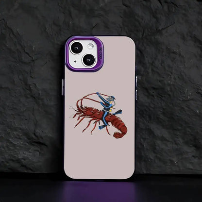 Lobster Diving With Scuba Diver Phone Case For iPhone