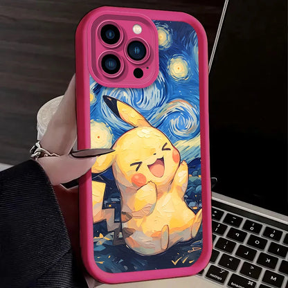 Anime Lovely Pokemon Phone Case For iPhone
