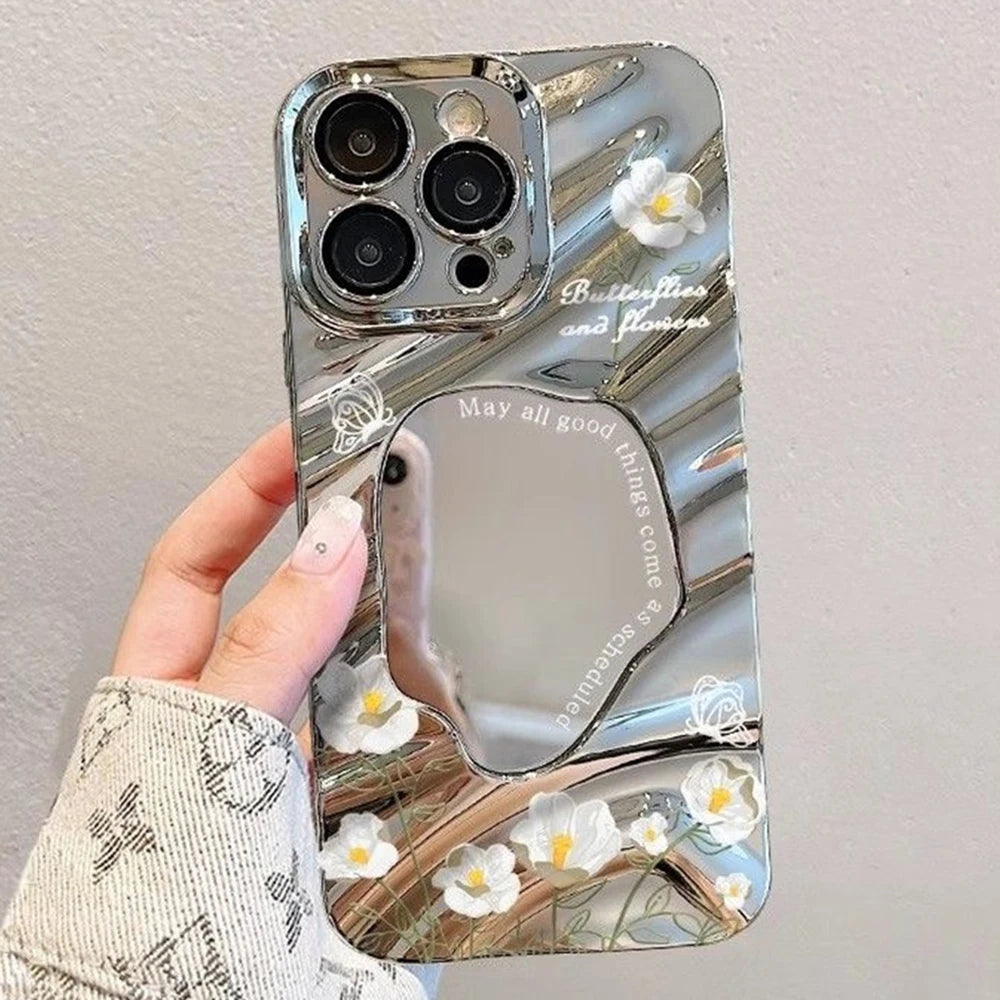 Stars Wavy Mirror Phone Case