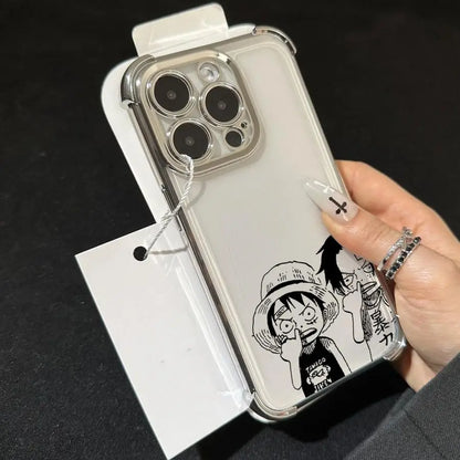 Cartoon One Piece Luffy Case For iPhone