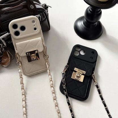 Leather Crossbody Phone Case For iPhone