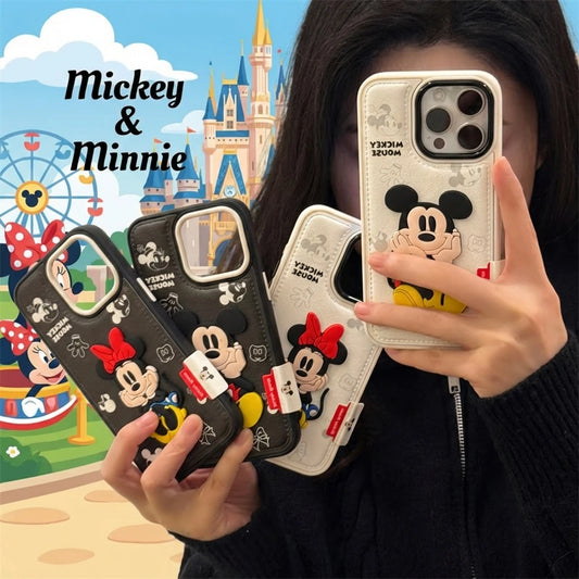 Cartoon Mickey Minnie iPhone