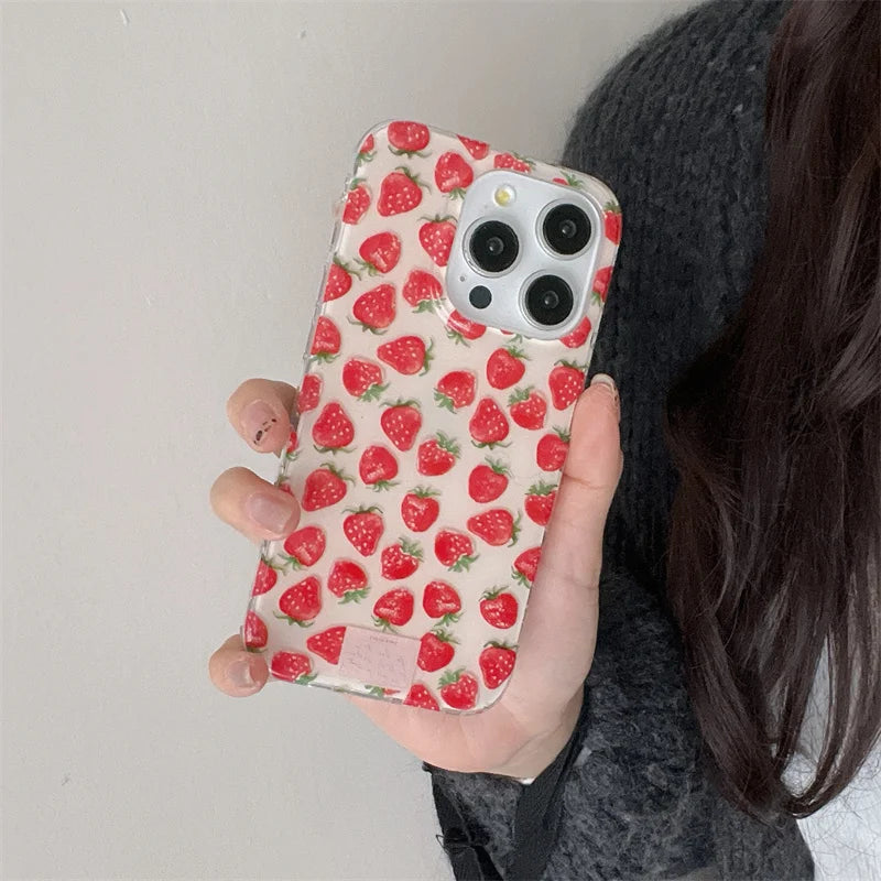 Cute Strawberry Phone Case