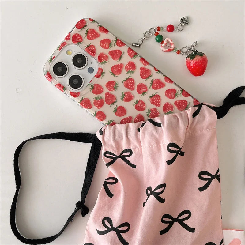 Cute Strawberry Phone Case