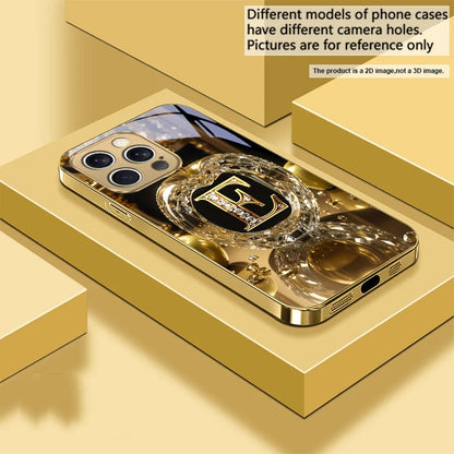 High End Golden Letter 'F'  For iPhone
