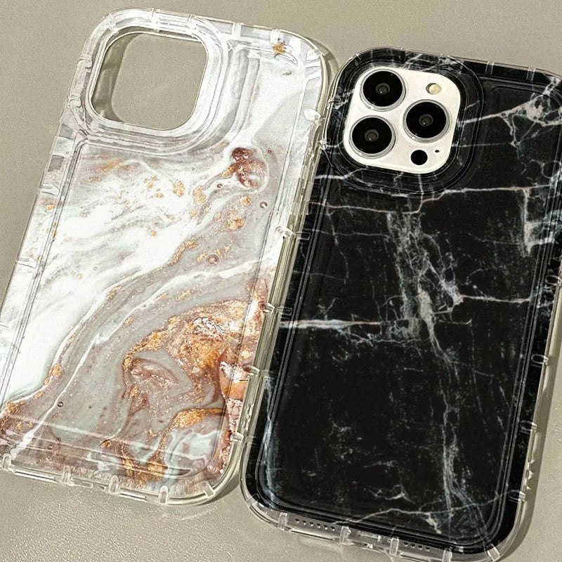 Artistic Marble Pattern Phone Case For iPhone