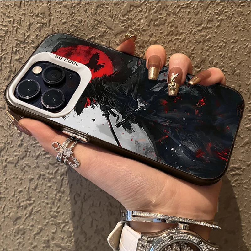 Ghost Face Samurai Case For iPhone