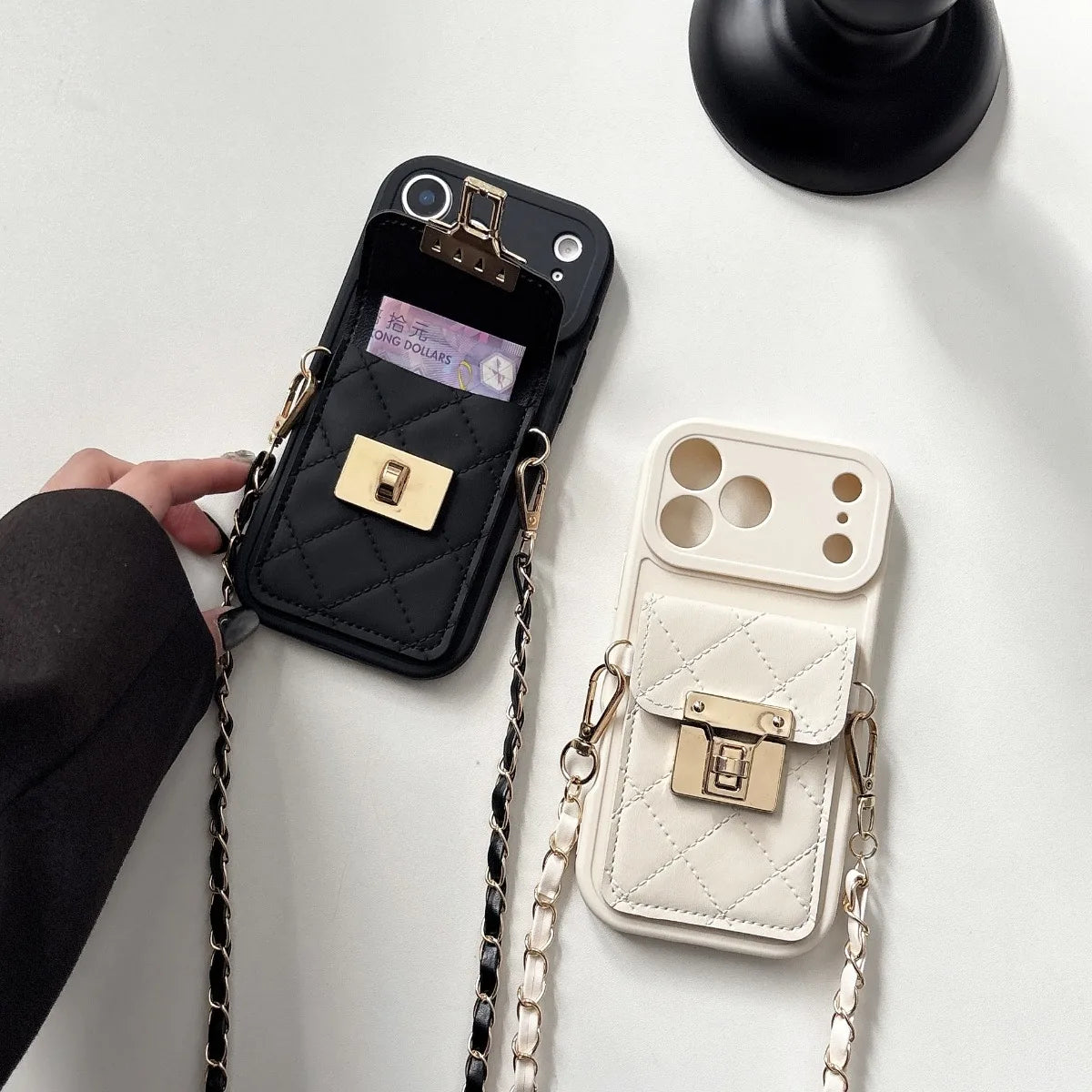 Leather Crossbody Phone Case For iPhone