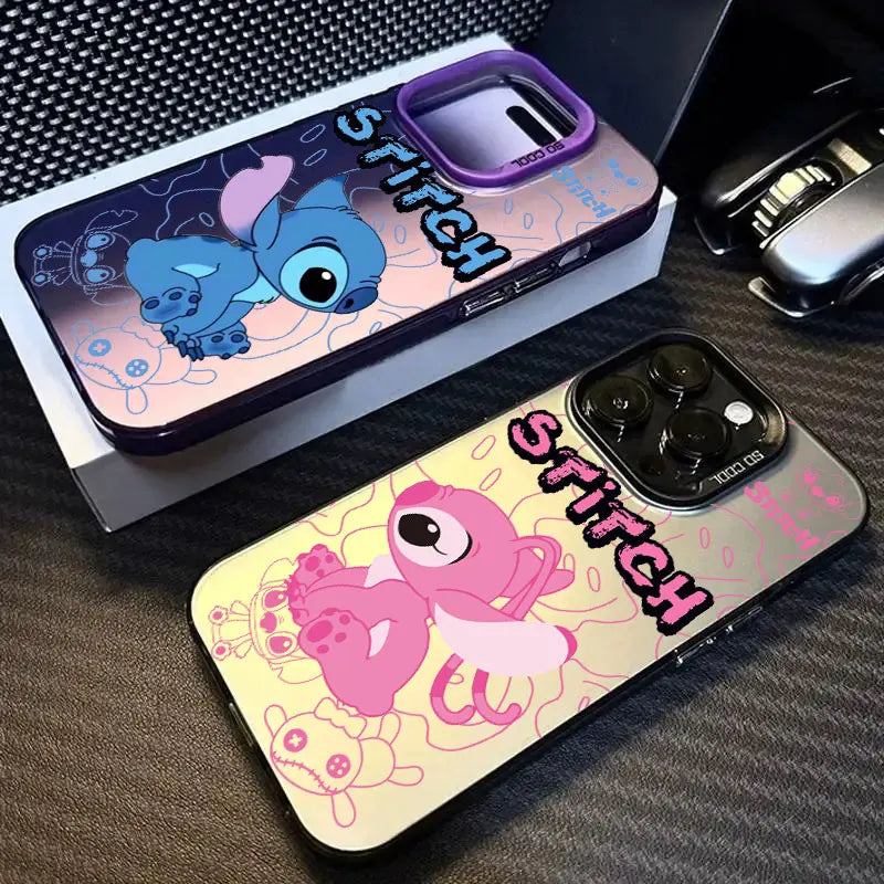 Angel Stitch Cartoon Phone Case For iPhone