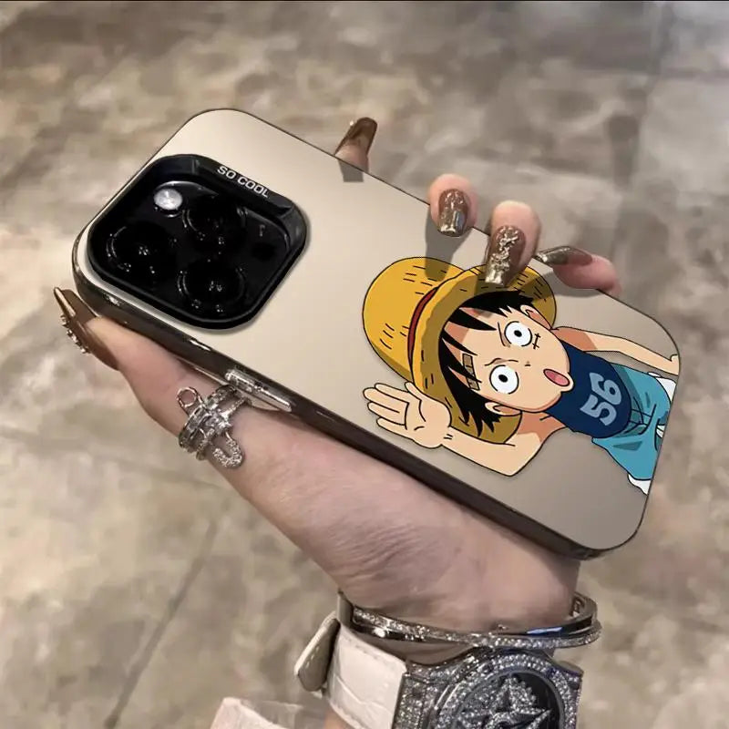 3D One Piece Monkey D. Luffy Phone Case For iPhone
