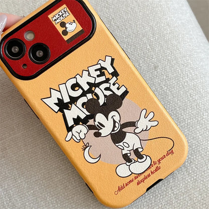 Fun Cartoon Mickey English Design Compatible With iPhone