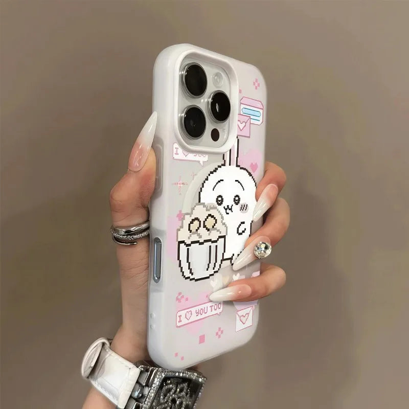 Anime Chiikawa Hachiware Usach Mobile Phone Case Available  For iPhone