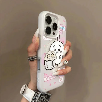 Anime Chiikawa Hachiware Usach Mobile Phone Case Available  For iPhone
