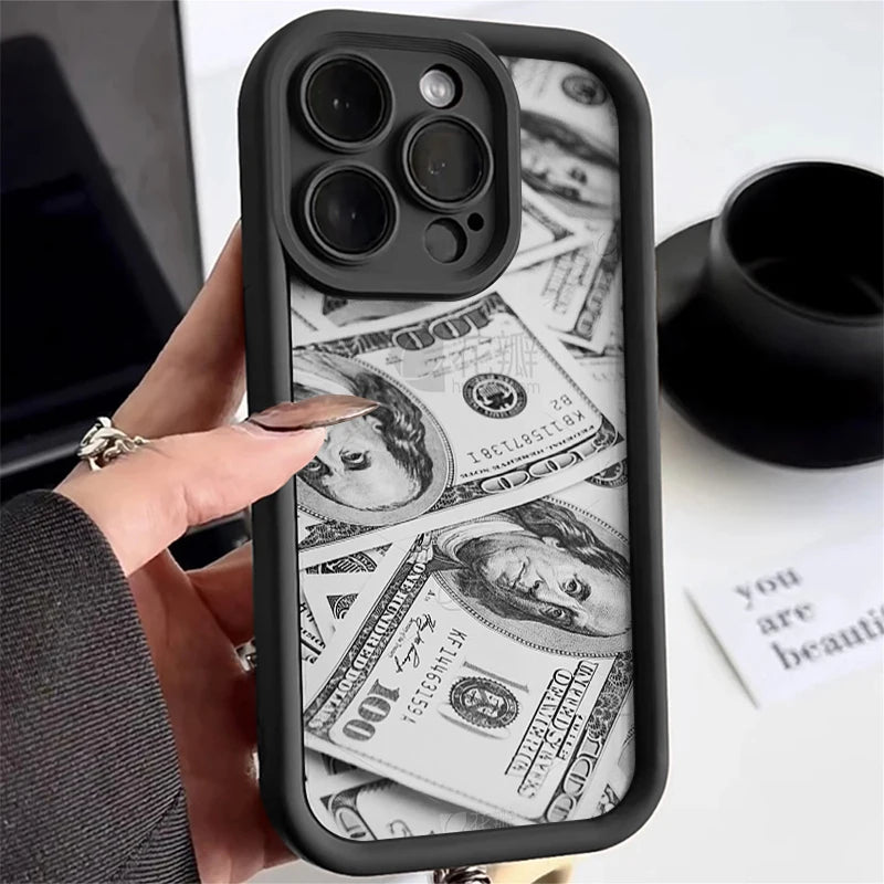 Hot Luxury Dollar Bill Money Mobile Phone Case