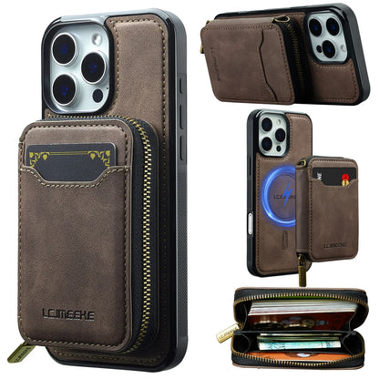 For Magsafe Magnetic Leather Phone Case For iPhone