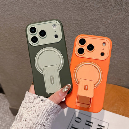 Official Stand Magnetic Phone Case For iPhone