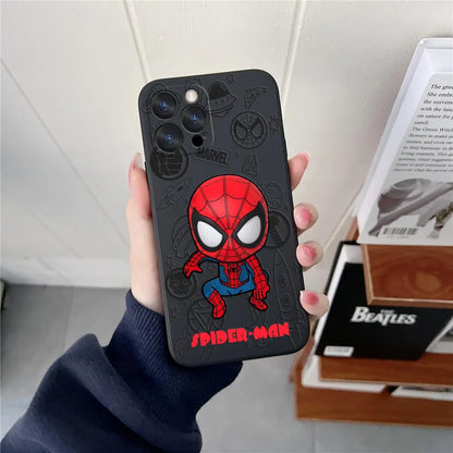 Phone Case For iPhone Siderman Miles Morales Cute Silicone Back Cover