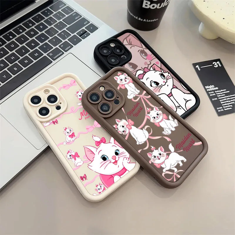 Lovely Marie The Aristocats Cat Phone Case For iPhone